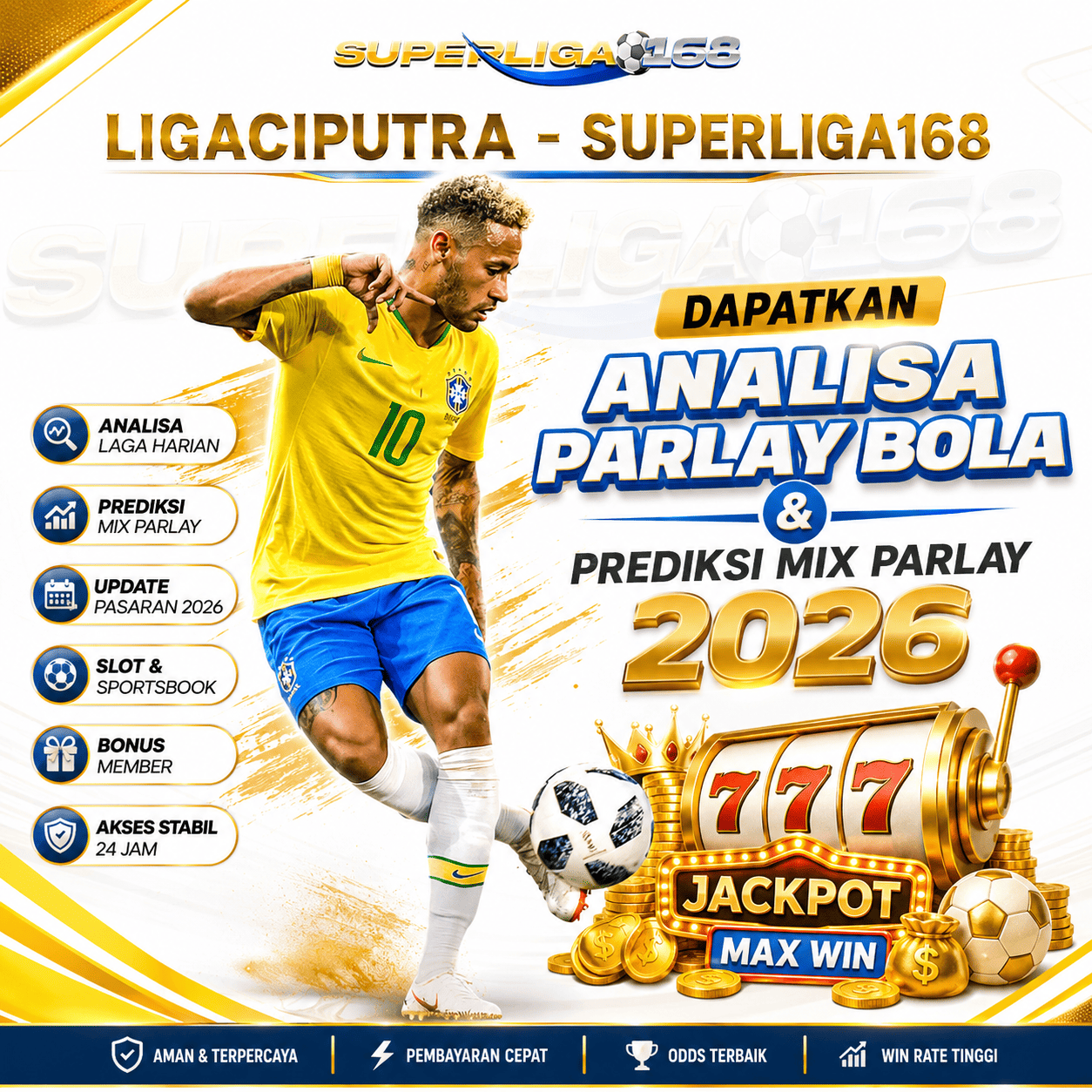 LIGACIPUTRA - SUPERLIGA168 | Dapatkan Analisa Parlay Bola & Prediksi Mix Parlay 2026